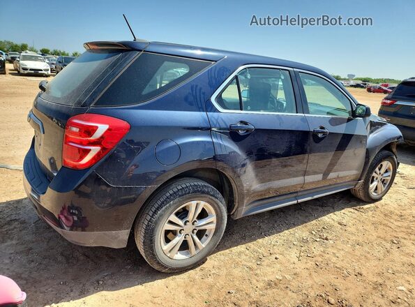 2GNALBEK4H1569989 2017 CHEVROLET EQUINOX Blue Задня права чверть