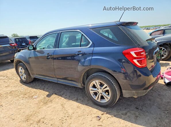 2GNALBEK4H1569989 2017 CHEVROLET EQUINOX Blue Задня ліва чверть