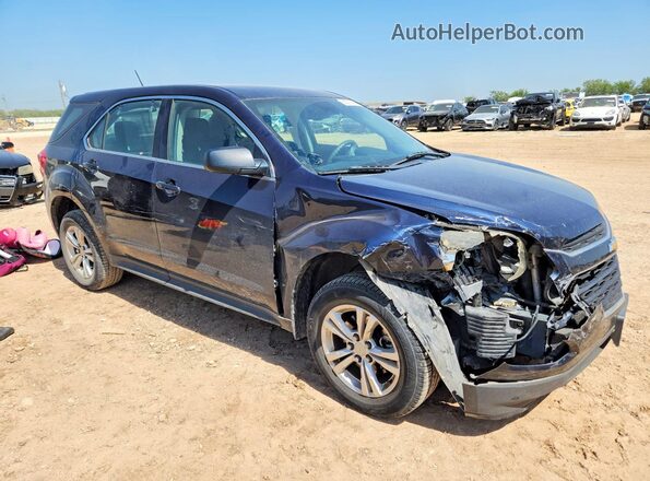 2GNALBEK4H1569989 2017 CHEVROLET EQUINOX Blue Передня права чверть
