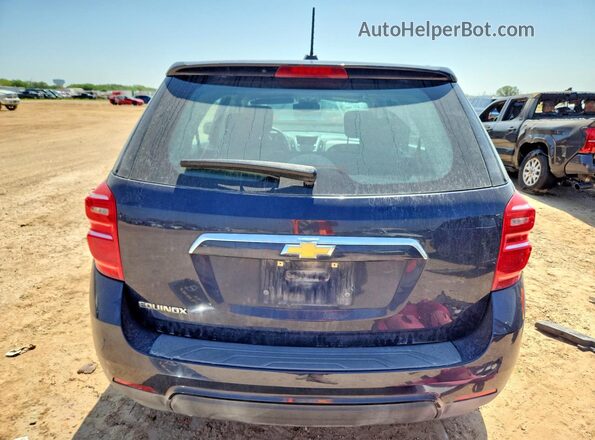 2GNALBEK4H1569989 2017 CHEVROLET EQUINOX Blue Вид ззаду