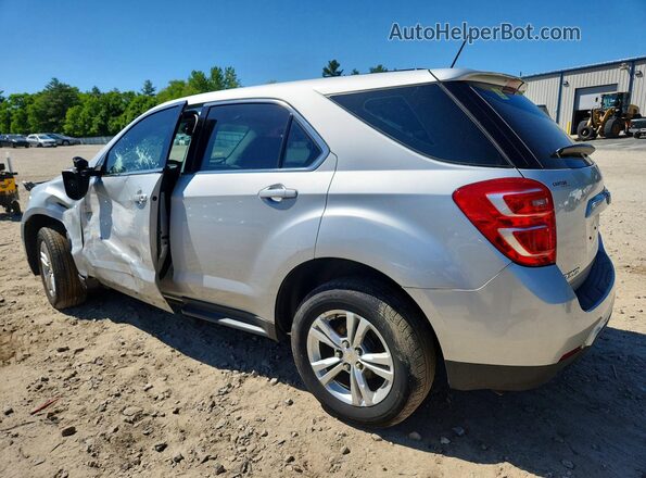 2GNALBEK4H1591846 2017 CHEVROLET EQUINOX Серебряный Задняя левая четверть