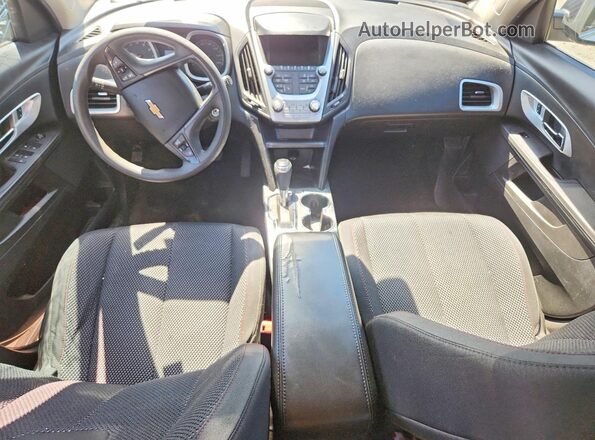2GNALBEK4H1591846 2017 CHEVROLET EQUINOX Серебряный Вид панели приборов