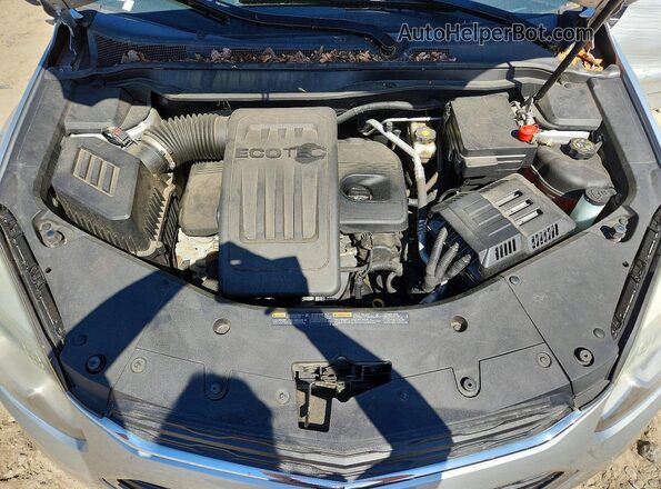 2GNALBEK4H1591846 2017 CHEVROLET EQUINOX Серебряный Вид подкапотного пространства