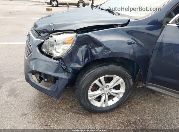 2GNALBEK4H1601095 2017 CHEVROLET EQUINOX Dark Blue Vista frontal