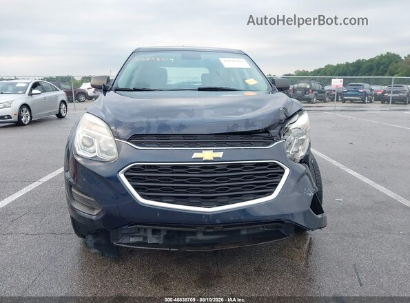2GNALBEK4H1601095 2017 CHEVROLET EQUINOX Dark Blue Vista del cuadro de instrumentos