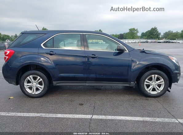 2GNALBEK4H1601095 2017 CHEVROLET EQUINOX Dark Blue Vista interior trasera