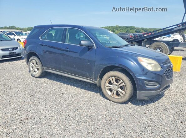 2GNALBEK4H6128219 2017 CHEVROLET EQUINOX Blue Przód prawy