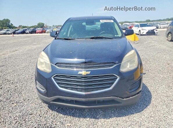 2GNALBEK4H6128219 2017 CHEVROLET EQUINOX Blue Widok z przodu