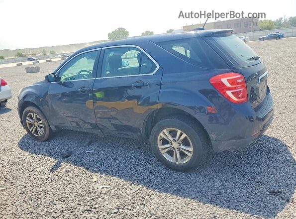 2GNALBEK4H6128219 2017 CHEVROLET EQUINOX Blue Tył lewy