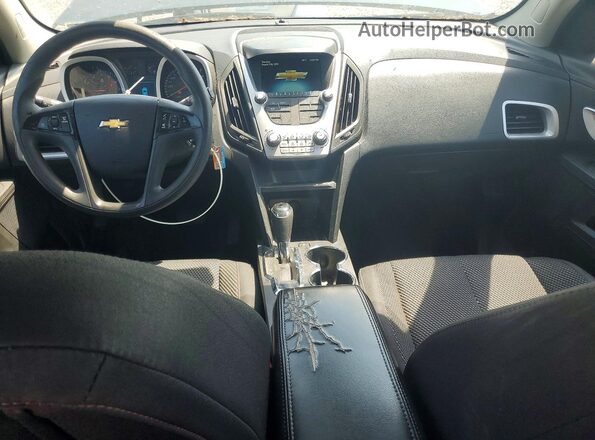 2GNALBEK4H6128219 2017 CHEVROLET EQUINOX Blue Widok deski rozdzielczej