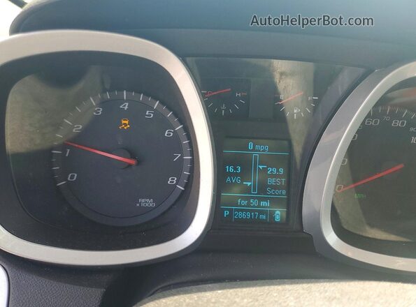 2GNALBEK4H6128219 2017 CHEVROLET EQUINOX Blue Widok zestawu wskaźników
