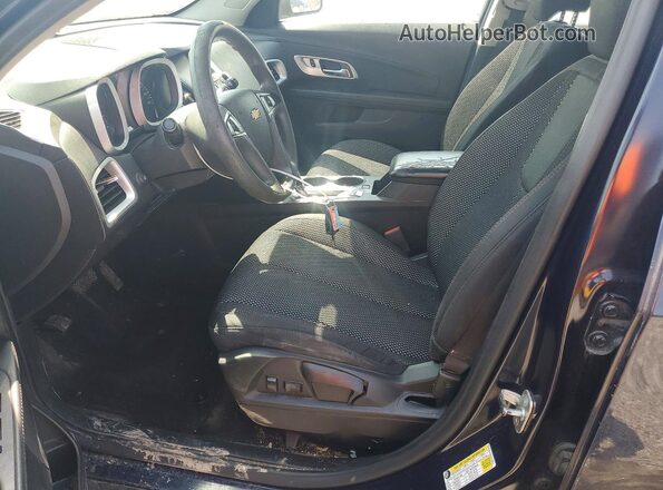 2GNALBEK4H6128219 2017 CHEVROLET EQUINOX Blue Widok wnętrza z przodu