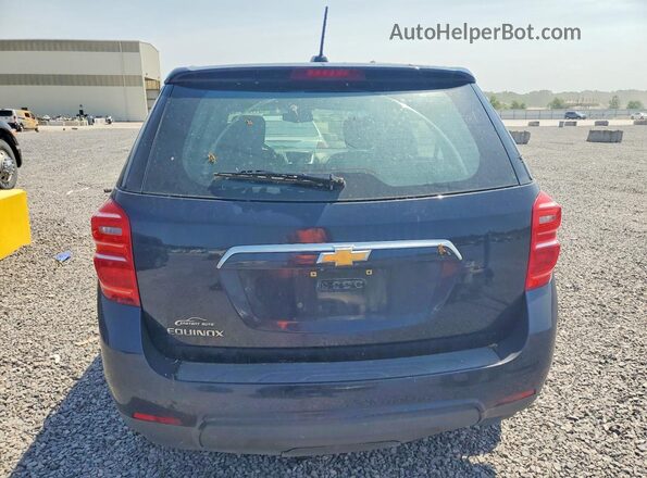 2GNALBEK4H6128219 2017 CHEVROLET EQUINOX Blue Widok z tyłu
