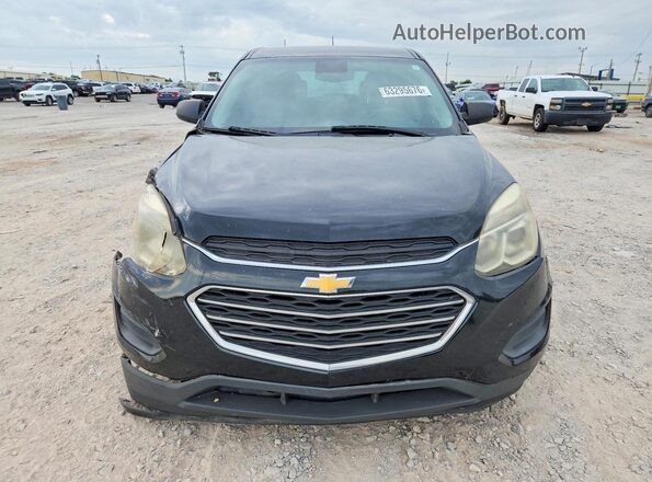 2GNALBEK5G1138561 2016 CHEVROLET EQUINOX Black წინა ხედი