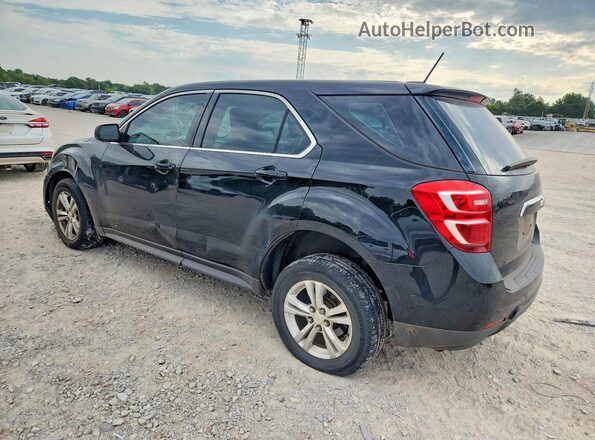 2GNALBEK5G1138561 2016 CHEVROLET EQUINOX Black უკანა მარცხენა