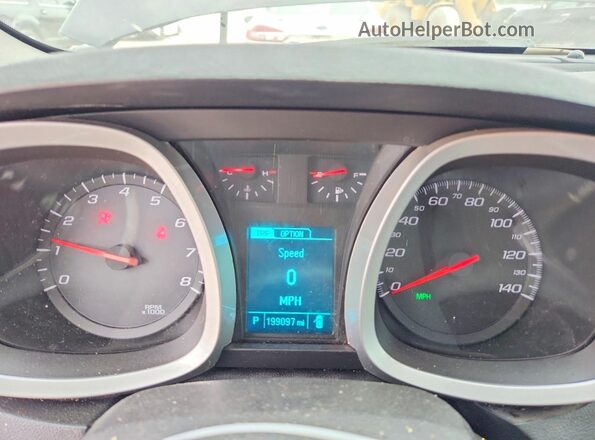 2GNALBEK5G1138561 2016 CHEVROLET EQUINOX Black ხელსაწყოთა პანელის ხედი
