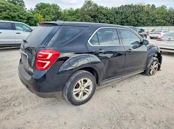 2GNALBEK5G1138561 2016 CHEVROLET EQUINOX Black უკანა მარჯვენა
