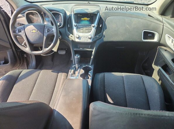 2GNALBEK5G6197158 2016 CHEVROLET EQUINOX Charcoal Widok deski rozdzielczej