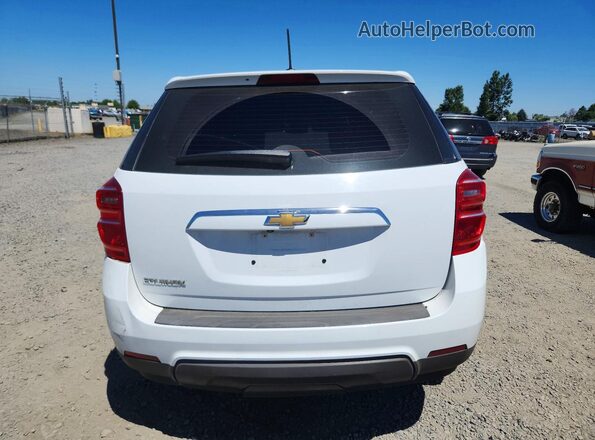 2GNALBEK5H1516668 2017 CHEVROLET EQUINOX White Вид ззаду
