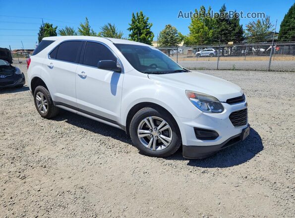 2GNALBEK5H1516668 2017 CHEVROLET EQUINOX White Передня права чверть