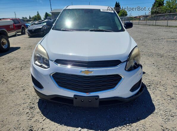 2GNALBEK5H1516668 2017 CHEVROLET EQUINOX White Вид спереду