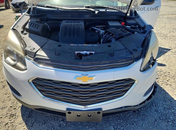 2GNALBEK5H1516668 2017 CHEVROLET EQUINOX White Вид підкапотного простору