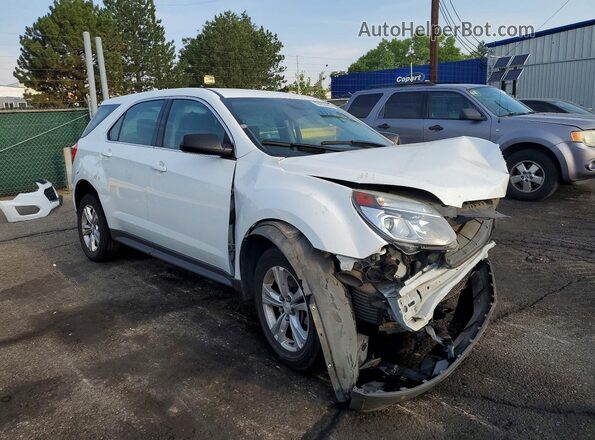 2GNALBEK5H1594996 2017 CHEVROLET EQUINOX Белый Передняя правая четверть