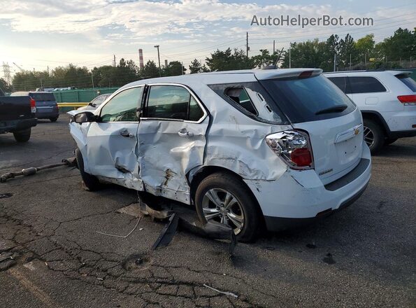 2GNALBEK5H1594996 2017 CHEVROLET EQUINOX Белый Задняя левая четверть
