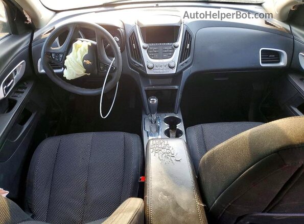 2GNALBEK5H1594996 2017 CHEVROLET EQUINOX Белый Вид панели приборов