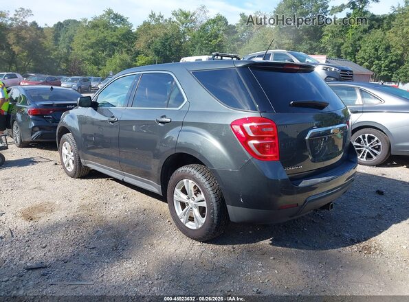2GNALBEK5H1609142 2017 CHEVROLET EQUINOX Серый Задняя левая четверть