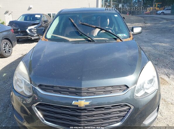 2GNALBEK5H1609142 2017 CHEVROLET EQUINOX Серый Вид щитка приборов