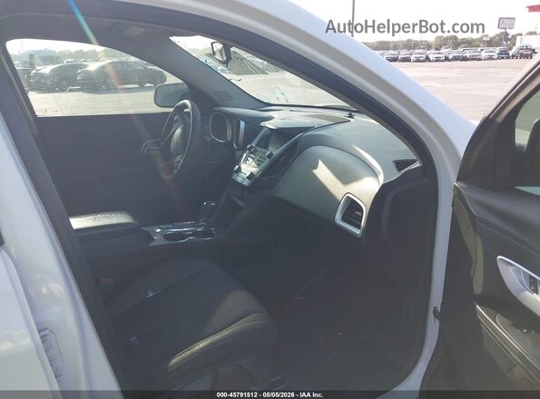 2GNALBEK6G1135345 2016 CHEVROLET EQUINOX White წინა სალონის ხედი