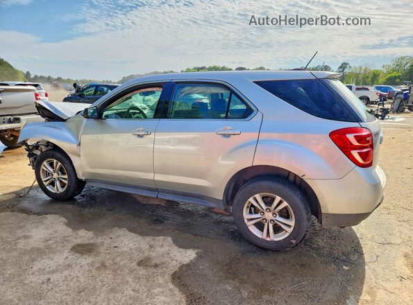 2GNALBEK6G1185419 2016 CHEVROLET EQUINOX Серебряный Задняя левая четверть