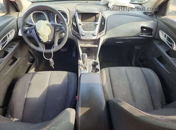 2GNALBEK6G1185419 2016 CHEVROLET EQUINOX Серебряный Вид панели приборов