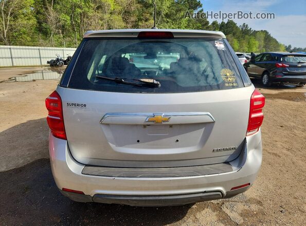 2GNALBEK6G1185419 2016 CHEVROLET EQUINOX Серебряный Вид сзади