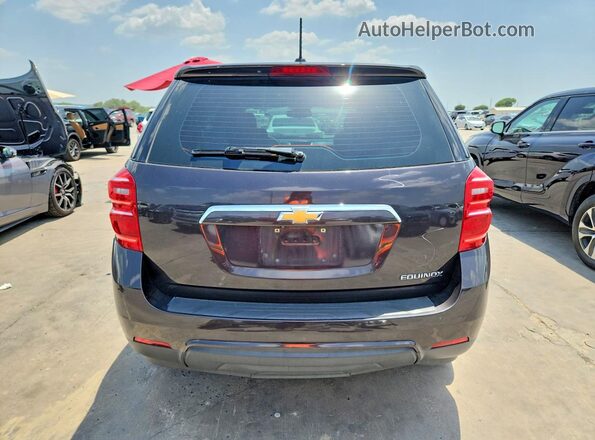 2GNALBEK6G6200200 2016 CHEVROLET EQUINOX Blue Вид ззаду