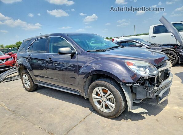 2GNALBEK6G6200200 2016 CHEVROLET EQUINOX Blue Передня права чверть