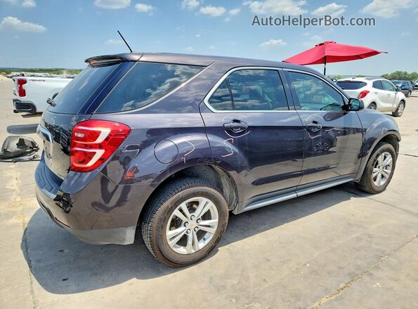 2GNALBEK6G6200200 2016 CHEVROLET EQUINOX Blue Задня права чверть