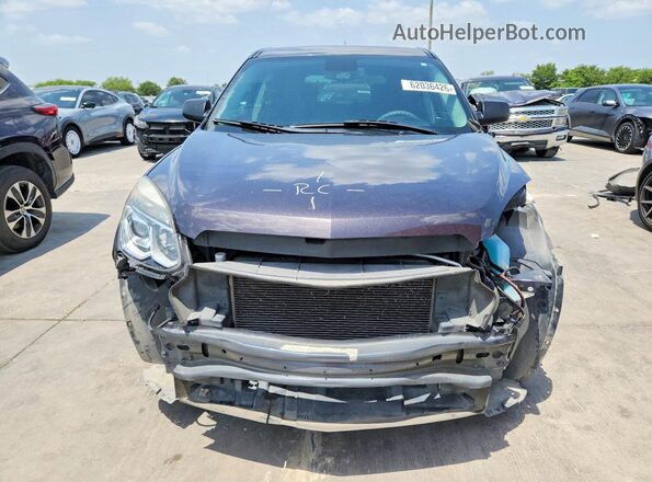 2GNALBEK6G6200200 2016 CHEVROLET EQUINOX Blue Вид спереду