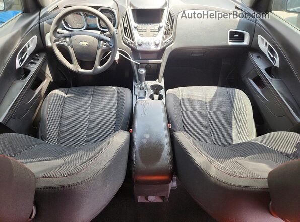 2GNALBEK6G6200200 2016 CHEVROLET EQUINOX Blue Вид панелі приладів