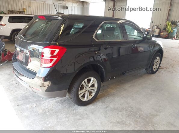 2GNALBEK6H1589919 2017 CHEVROLET EQUINOX Black Tył prawy