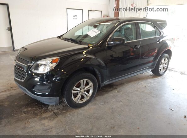 2GNALBEK6H1589919 2017 CHEVROLET EQUINOX Black Przód lewy