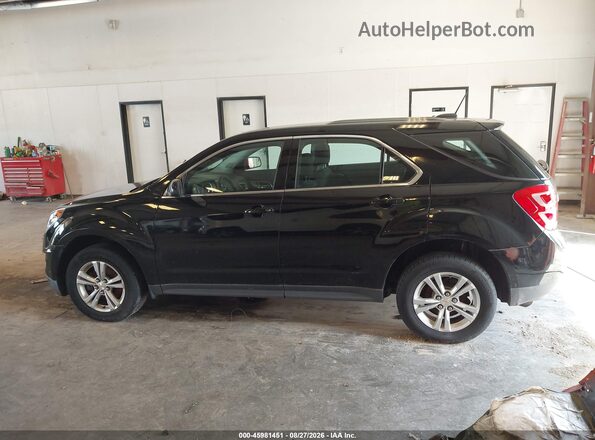 2GNALBEK6H1589919 2017 CHEVROLET EQUINOX Black Widok wnętrza 360 stopni
