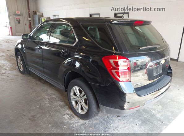 2GNALBEK6H1589919 2017 CHEVROLET EQUINOX Black Tył lewy