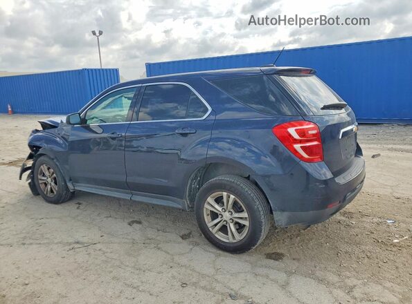 2GNALBEK7G1137332 2016 CHEVROLET EQUINOX Blue Tył lewy
