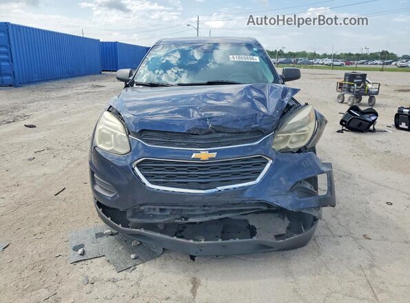 2GNALBEK7G1137332 2016 CHEVROLET EQUINOX Blue Widok z przodu