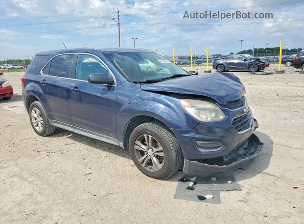 2GNALBEK7G1137332 2016 CHEVROLET EQUINOX Blue Przód prawy