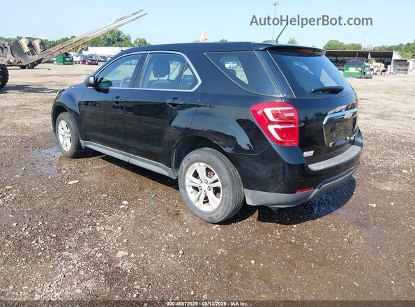 2GNALBEK7G1146287 2016 CHEVROLET EQUINOX Черный Задняя левая четверть