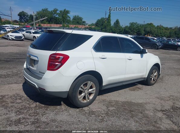 2GNALBEK7G6207835 2016 CHEVROLET EQUINOX Белый Задняя правая четверть