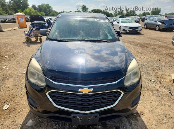 2GNALBEK7H1534217 2017 CHEVROLET EQUINOX Black Вид спереду